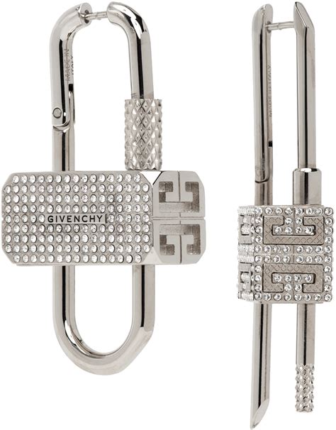 givenchy shoes chain|givenchy lock earrings.